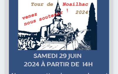 3ème édition Tour de vélo Noailhac 29 juin