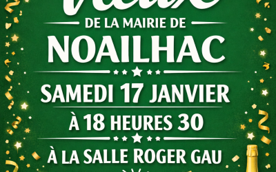 Vœux de la Mairie Samedi 17 janvier 2026