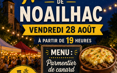 Marché nocturne Vendredi 28 Août 2026